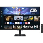 Samsung M5 LS27FM500EUXDU 27" IPS LED smart monitor fekete