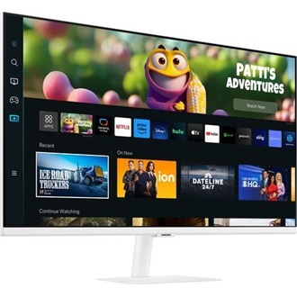 Samsung M5 LS27FM501EUXDU 27" IPS LED smart monitor fehér