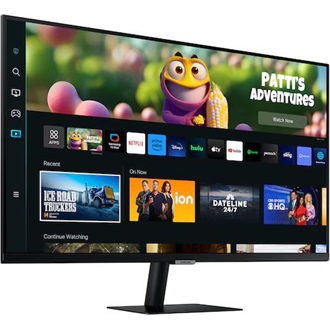 Samsung M5 LS32FM500EUXDU 32" VA LED smart monitor fekete