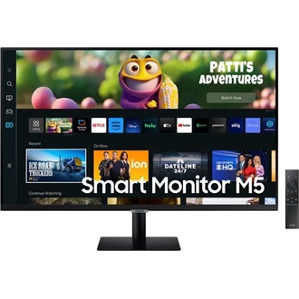 Samsung M5 LS32FM500EUXDU 32" VA LED smart monitor fekete