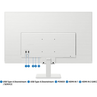 Samsung M5 LS32FM501EUXDU 32" VA LED smart monitor fehér