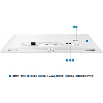 Samsung M70D 32" VA LED smart monitor fehér