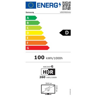 Samsung M80H Vision AI 85" IPS MiniLED smart TV