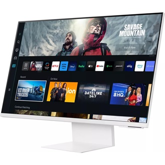 Samsung M8 M80C 32" VA LED smart monitor fehér (USB-C: 65W) (Sérült csomagolás, bontott!)