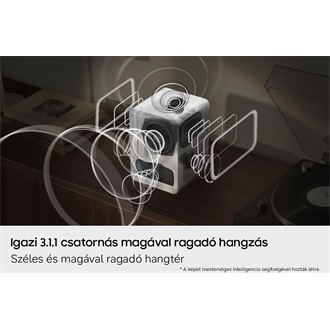 Samsung Music Studio 7 LS71H smart home 3.1.1 hangszóró fehér