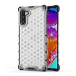 Samsung Note 10 Gigapack Defender szilikon telefonvédő ütésállóság, méhsejt, ÁTLÁTSZÓ