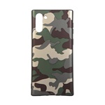 Samsung Note 10 Gigapack Szilikon telefonvédő terep minta SÖTÉTZÖLD