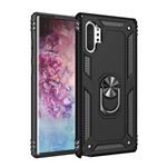 Samsung Note 10 Plus 5G GIGAPACK Defender szilikon telefonvédő ütésállóság, mágneses, FEKETE