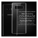 Samsung Note 8 IMAK hátlapvédő fólia full screen, ultravékony, átlátszó