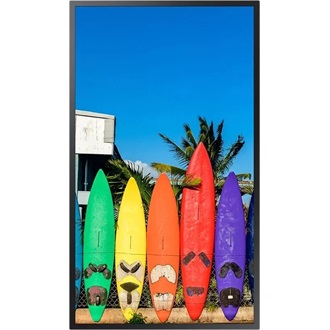Samsung OM46B Window Signage 24/7 46" VA LED smart LFD monitor fekete