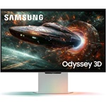 Samsung Odyssey 3D G90XF 27" IPS LED gaming monitor ezüst 165Hz G-Sync / FreeSync Premium