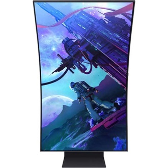 Samsung Odyssey Ark G97NC 55" ívelt Quantum Dot VA MiniLED gaming monitor fekete 165Hz FreeSync Premium Pro