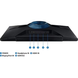 Samsung Odyssey G30D 24" VA LED gaming monitor fekete 180Hz FreeSync