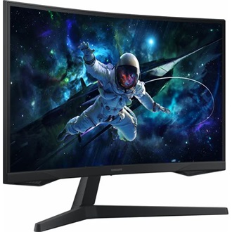 Samsung Odyssey G55C S27CG552EU 27" ívelt VA LED gaming monitor fekete 165Hz FreeSync