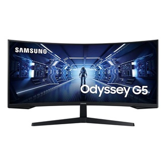 Samsung Odyssey G5 34" ívelt VA LED gaming monitor fekete 165Hz FreeSync Premium