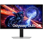 Samsung Odyssey G60SF 27" OLED gaming monitor ezüst 500Hz G-Sync / FreeSync Premium Pro