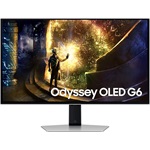 Samsung Odyssey G61SD 27" OLED gaming monitor ezüst 240Hz G-Sync / FreeSync Premium Pro