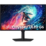 Samsung Odyssey G6 G61SH 27" Quantum Dot OLED gaming monitor fekete 240Hz FreeSync Premium