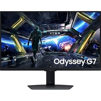 Samsung Odyssey G7 G70D 27" IPS LED smart gaming monitor fekete 144Hz FreeSync Premium
