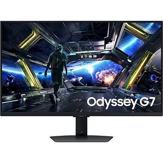 Samsung Odyssey G7 G70D 32" IPS LED smart gaming monitor fekete 144Hz FreeSync Premium