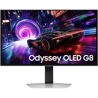 Samsung Odyssey G81SF 27" Quantum Dot OLED gaming monitor ezüst 240Hz FreeSync Premium Pro
