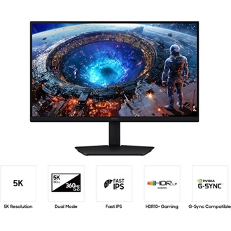 Samsung Odyssey G8 G80HF 27" IPS LED gaming monitor fekete 360Hz G-Sync / FreeSync Premium