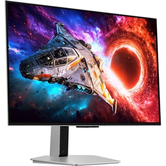 Samsung Odyssey G8 G80SH 32" OLED gaming monitor ezüst 240Hz G-Sync / FreeSync Premium Pro (USB-C: 98W)