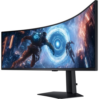 Samsung Odyssey G91F 49" ívelt VA LED gaming monitor fekete 144Hz FreeSync Premium Pro