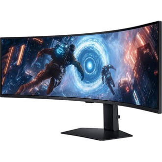 Samsung Odyssey G91F 49" ívelt VA LED gaming monitor fekete 144Hz FreeSync Premium Pro