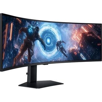Samsung Odyssey G91F 49" ívelt VA LED gaming monitor fekete 144Hz FreeSync Premium Pro