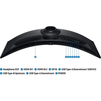 Samsung Odyssey G91F 49" ívelt VA LED gaming monitor fekete 144Hz FreeSync Premium Pro