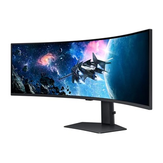 Samsung Odyssey G95C S49CG950EU 49" ívelt VA LED gaming monitor fekete 240Hz FreeSync Premium Pro