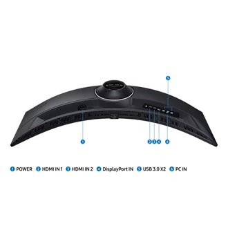 Samsung Odyssey G95C S49CG950EU 49" ívelt VA LED gaming monitor fekete 240Hz FreeSync Premium Pro