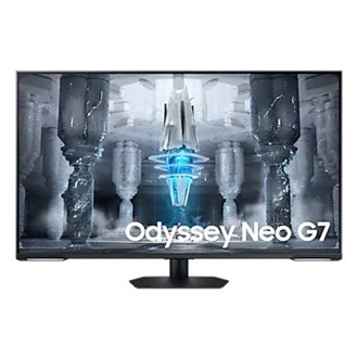 Samsung Odyssey Neo G7 G70NC 43" VA LED smart gaming monitor fekete-fehér 144Hz FreeSync Premium Pro