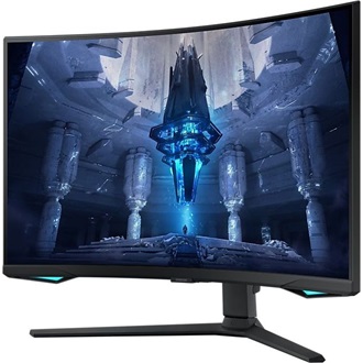 Samsung Odyssey Neo G7 G75NB 32" ívelt Quantum Dot VA MiniLED gaming monitor fekete 165Hz G-Sync / FreeSync Premium Pro