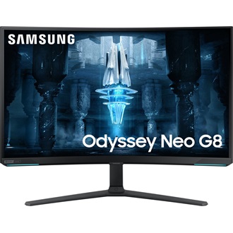 Samsung Odyssey Neo G8 G85NB 32" ívelt Quantum Dot VA MiniLED gaming monitor fehér-fekete 240Hz G-Sync / FreeSync Premiu