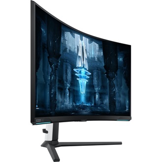 Samsung Odyssey Neo G8 G85NB 32" ívelt Quantum Dot VA MiniLED gaming monitor fehér-fekete 240Hz G-Sync / FreeSync Premiu