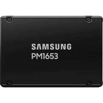 Samsung PM1653 3,84TB SAS 2,5" SSD fekete OEM