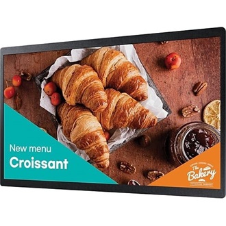 Samsung QB43C QBC Crystal Signage 16/7 23.8" ADS LED smart LFD monitor fekete