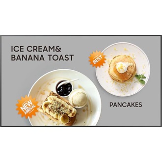 Samsung QMC Crystal 16/7 Signage 32" IPS LED smart LFD monitor fekete