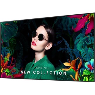 Samsung QMC Cystal 24/7 Signage 98" VA LED smart LFD monitor fekete