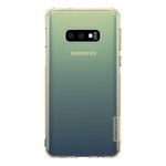 Samsung S10e NILLKIN NATURE szilikon telefonvédő ütésállóság, ultravékony, ARANYBARNA