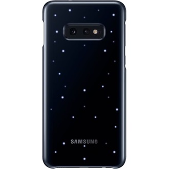 Samsung S10e SAMSUNG műanyag telefonvédő ultravékony, LED világítás, FEKETE