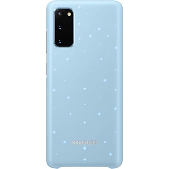 Samsung S20 5G SAMSUNG műanyag telefonvédő ultravékony, LED világítás, VILÁGOSKÉK