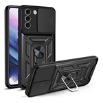 Samsung S20 FE Gigapack Defender szilikon telefonvédő ütésállóság, kameravédő, FEKETE