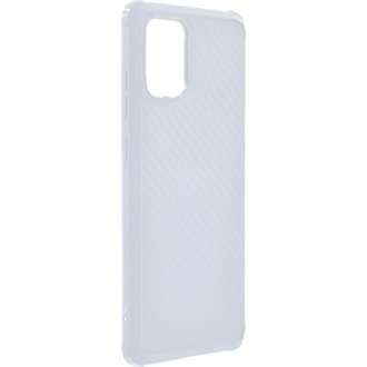 Samsung S20 Plus 5G ROAR CARBON ARMOR szilikon telefonvédő ütésállóság, karbon minta, ÁTLÁTSZÓ