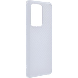 Samsung S20 Ultra 5G ROAR CARBON ARMOR szilikon telefonvédő ütésállóság, karbon minta, ÁTLÁTSZÓ