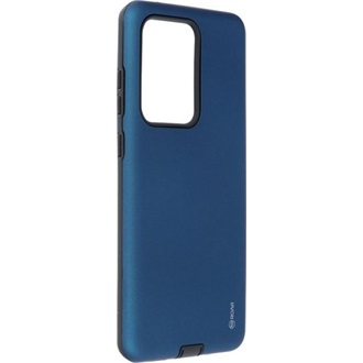 Samsung S20 Ultra 5G ROAR RICO ARMOR szilikon telefonvédő ütésállóság, matt, SÖTÉTKÉK