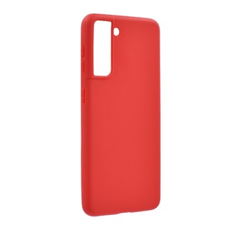Samsung S21 Gigapack Szilikon telefonvédő matt PIROS