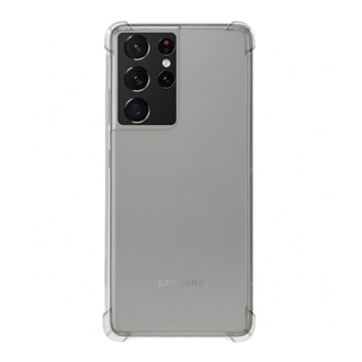 Samsung S21 Ultra Gigapack Szilikon telefonvédő ütésállóság, légpárnás sarok, ÁTLÁTSZÓ